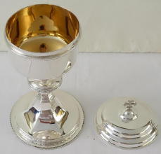 English sterling silver Ciborium